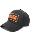 MCQ BY ALEXANDER MCQUEEN ORANGE LOGO EMBROIDERED CAP