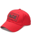 MCQ BY ALEXANDER MCQUEEN LOGO EMBROIDERED CAP