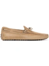 Tod's Gommino Driving Loafers In Neutrals