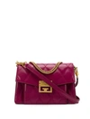 GIVENCHY GIVENCHY GV3 SHOULDER BAG - PURPLE