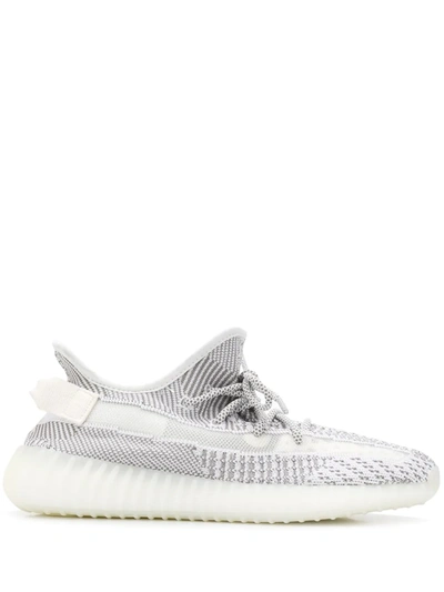 Yeezy Adidas X  Boost 350 V2 Static运动鞋 - White Silver In White