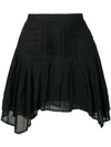 ISABEL MARANT ÉTOILE ASYMMETRIC PLEATED SKIRT