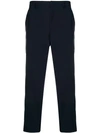 Prada Slim Tailored Trousers In F0124 Navy