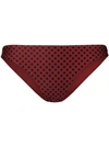 Zimmermann 'juno' Bikini In Red