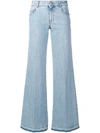 STELLA MCCARTNEY STELLA MCCARTNEY MID-RISE FLARED JEANS - 蓝色