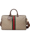 GUCCI GUCCI OPHIDIA GG CARRY-ON BAG - NEUTRALS
