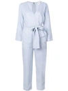 APIECE APART APIECE APART TAILORED JUMPSUIT WITH KNOT DETAIL - 蓝色