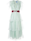 Macgraw Chandelier Dress In Green