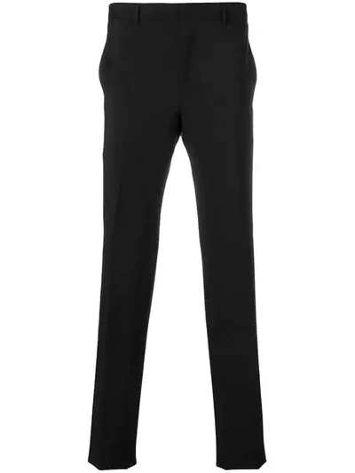Givenchy Dagger Wool & Mohair Dress Trousers In Black