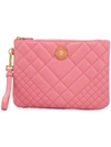 VERSACE QUILTED MEDUSA CLUTCH