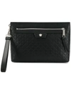 VERSACE TEXTURED MEDUSA CLUTCH