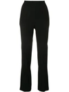 GIVENCHY GIVENCHY SIDE STRIPE DETAIL TROUSERS - BLACK