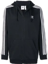 ADIDAS ORIGINALS 3-STRIPES ZIPPED HOODIE