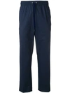 KENZO CROPPED TAPERED TROUSERS