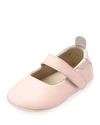 L'AMOUR SHOES GIRL'S CHARLOTTE LEATHER MARY JANE CRIB SHOES, BABY,PROD218340163