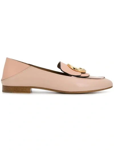 Chloé Story Convertible Loafer In Pink