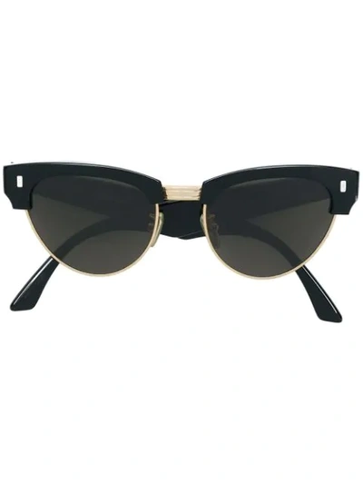 Celine Round Sunglasses In 黑色