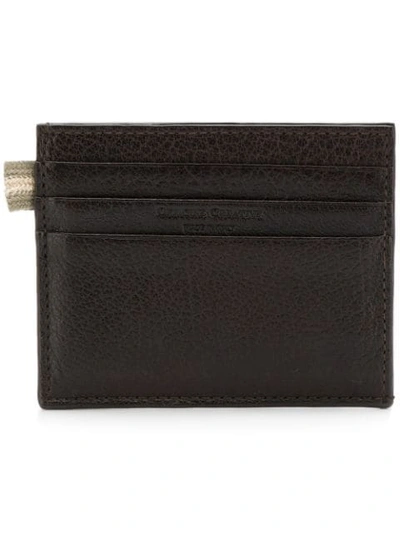 Officine Creative Boudin Cardholder In Brown