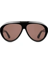 GUCCI NAVIGATOR SUNGLASSES WITH DOUBLE G