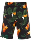 OSKLEN PRINTED BERMUDA SHORTS