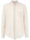 Osklen Linen Shirt In Neutrals