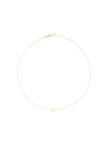 ZOË CHICCO ZOË CHICCO 14KT YELLOW GOLD T INITIAL NECKLACE