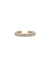 Yvonne Léon 18kt White Gold And Diamond Studded Ear Cuff In Gold