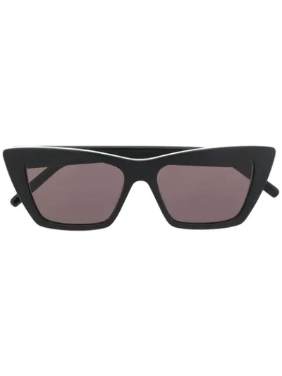 Saint Laurent New Wave Sl 276 Sunglasses In Black