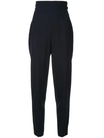 Yohji Yamamoto Vintage Power Suit Trousers - Blue