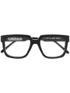 Kuboraum Mask K25 Square-frame Glasses In Black