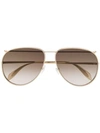 ALEXANDER MCQUEEN AVIATOR SUNGLASSES