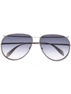 ALEXANDER MCQUEEN AVIATOR SUNGLASSES