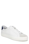 Vince Fulton E Mens Leather Lifestyle Fashion Sneakers In White Leather