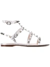 VALENTINO GARAVANI GARAVANI ROCKSTUD FLAT SANDALS