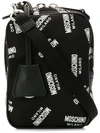 MOSCHINO ALL OVER LOGO MESSENGER