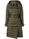 BURBERRY QUILTED DOUBLE BREASTED COAT