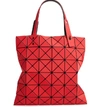 BAO BAO ISSEY MIYAKE LUCENT FROST TOTE - RED,BB96AG603