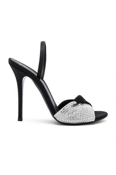 Giuseppe Zanotti Women's Swarovski Crystal Slingback High-heel Sandals In Black