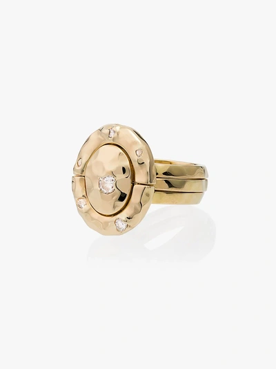 Laud Miansa 18k Gold Diamond Ring