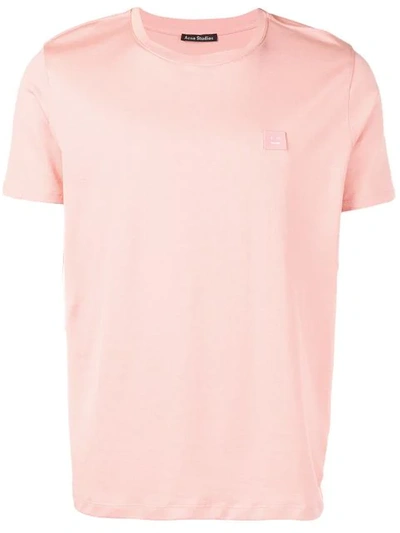 Acne Studios Logo Short-sleeve T-shirt - Pink In Pink