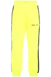 PALM ANGELS FLUO NYLON JOGGERS,10798767