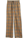 BURBERRY VINTAGE CHECK DRAWCORD TROUSERS