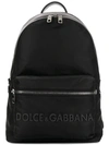 DOLCE & GABBANA LOGO BACKPACK