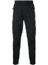 STONE ISLAND STONE ISLAND TAPERED TECHNICAL TROUSERS - BLUE