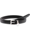 Prada Adjustable Buckled Belt In Black