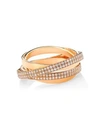 Repossi Technical Berbère 18-karat Rose Gold Diamond Ring