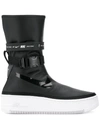 NIKE NIKE AIR FORCE 1 SAGE HIGH BOOTS - BLACK