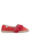 Espadrilles In Coral