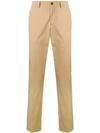 PRADA PRADA SLIM-FIT CHINOS - NEUTRALS