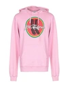 Jw Anderson Pink Cotton Sweatshirt In Pink